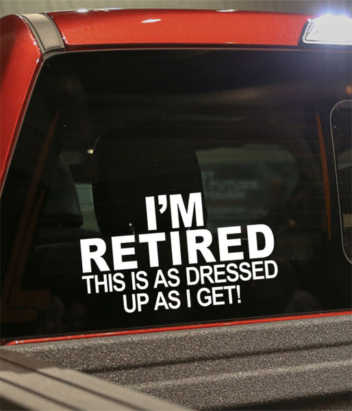 Retirement decal 4 - North 49 Decals
