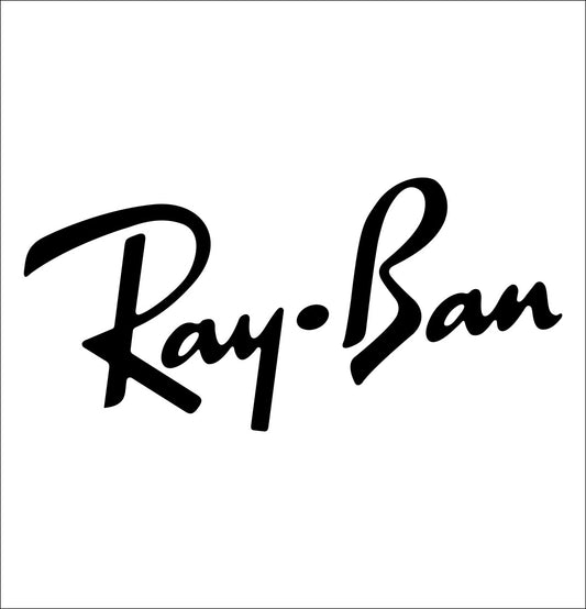 Ray Ban decal, car decal, sticker, sunglass decal