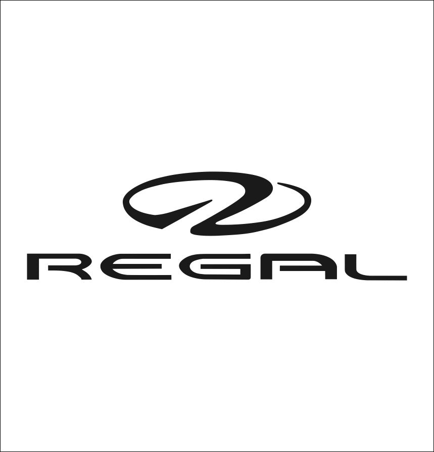 Regal Boats decal, sticker, hunting fishing decal, car sticker