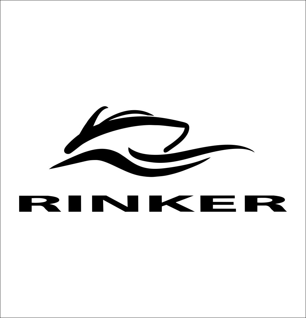 Rinker Boats decal, sticker, hunting fishing decal, car sticker
