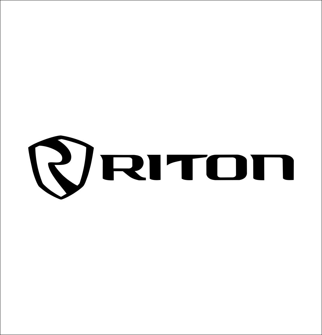 Riton Optics decal, sticker, hunting fishing decal, firearm sticker, car sticker