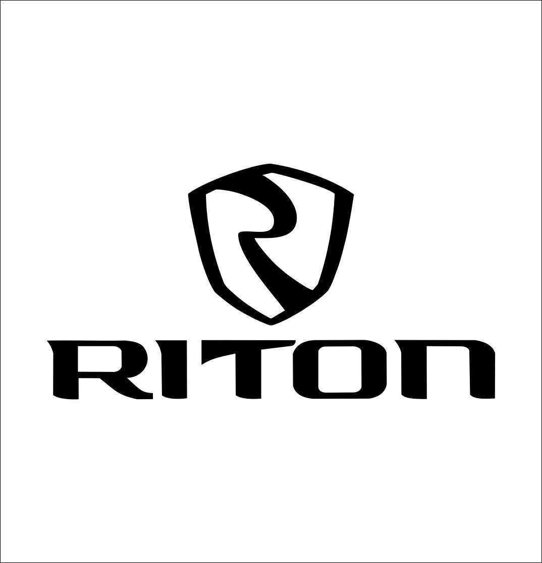 Riton Optics decal, sticker, hunting fishing decal, firearm sticker, car sticker b