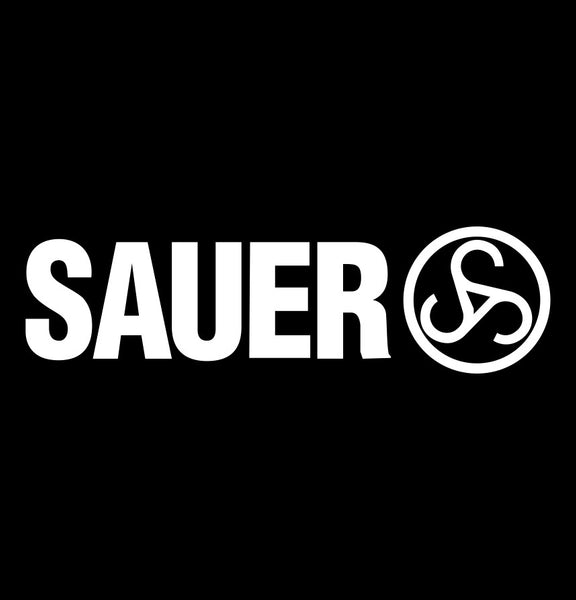 Sauer & Sohn decal, firearm decal, car decal sticker