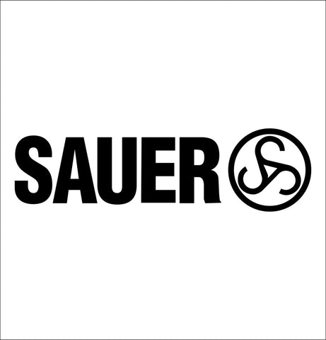 Sauer & Sohn decal, firearm decal, car decal sticker