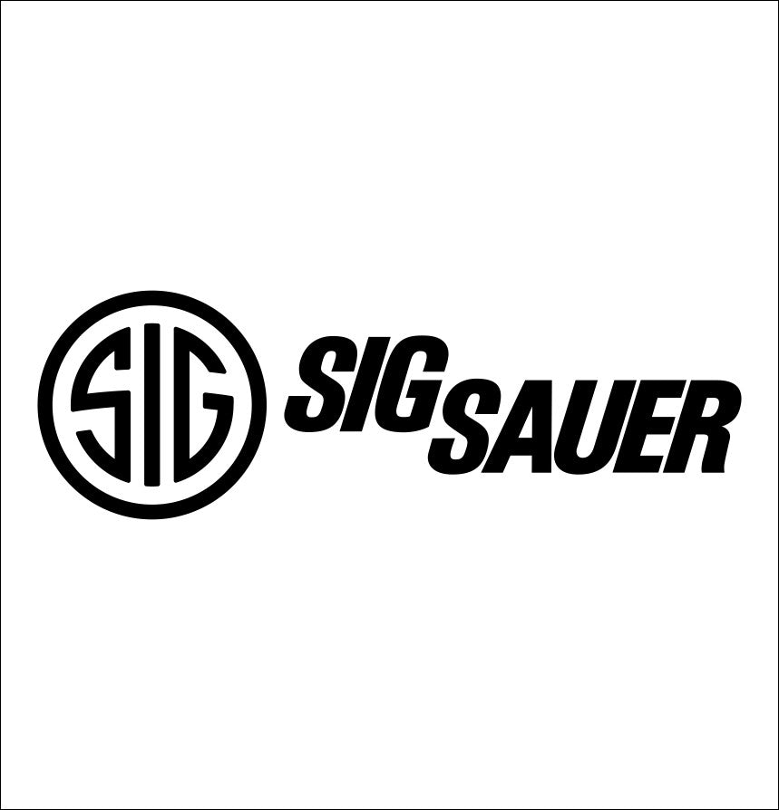 Sig Sauer decal B – North 49 Decals