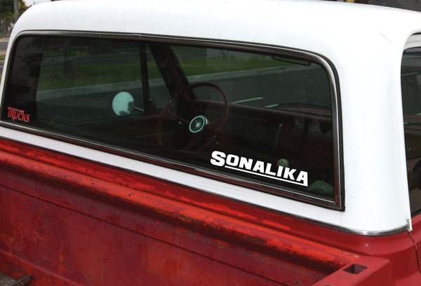 Sonalika decal, farm decal, car decal sticker