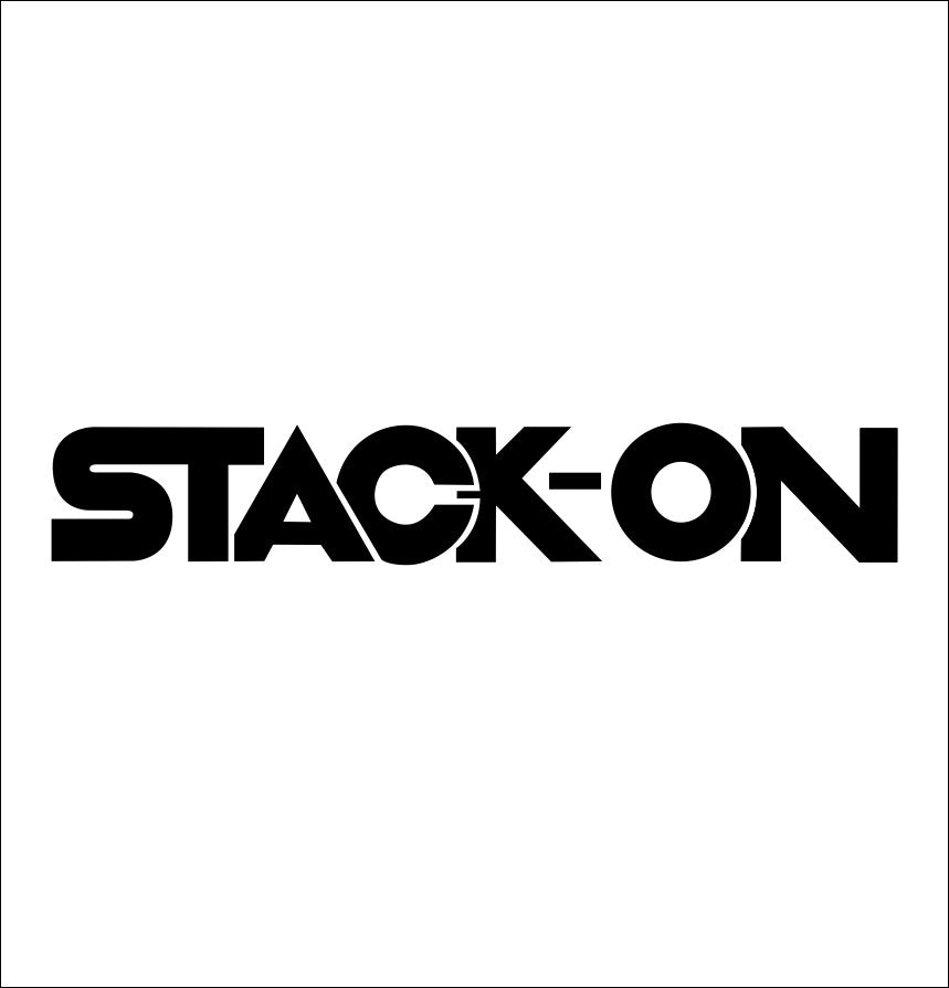 Stack On decal, firearm decal, car decal sticker