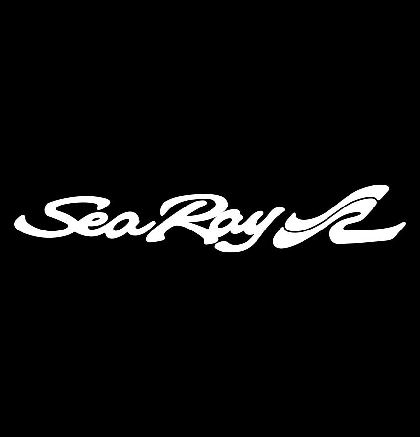 Sea Ray Boats decal, sticker, hunting fishing decal, car sticker