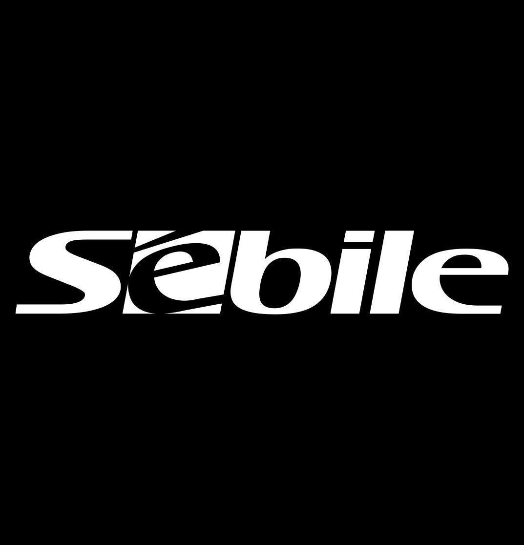 Sebile decal, sticker, hunting fishing decal, car sticker