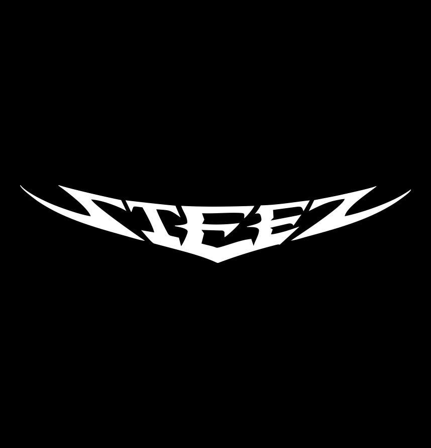 Steez Rods decal, fishing hunting sticker, car decal
