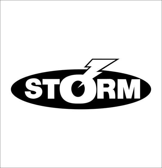 Storm fishing decal, sticker, hunting fishing decal, car sticker