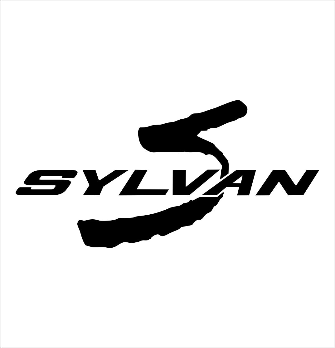 Sylvan Boats decal, sticker, fishing hunting sticker, car decal b