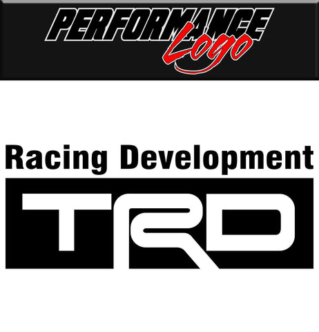 TRD decal, performance decal, Toyota Racing Development sticker