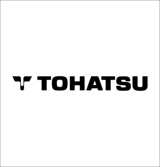 Tohatsu Motors decal, sticker, hunting fishing decal, car sticker