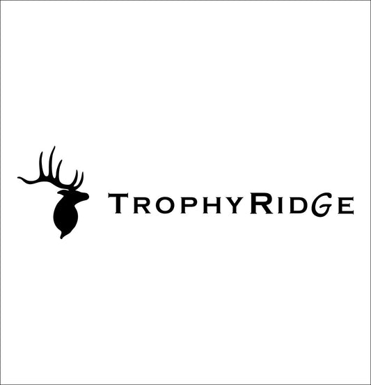 Trophy Ridge decal, sticker, hunting fishing decal, car sticker