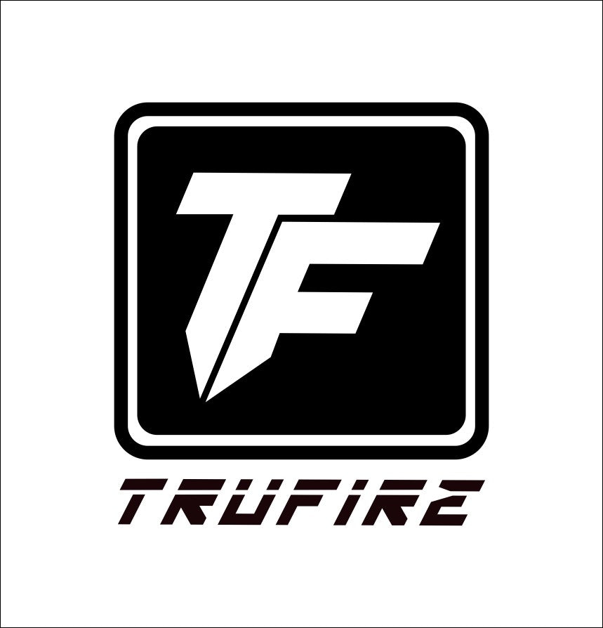 Trufire Archery decal, sticker, hunting fishing decal, car sticker b