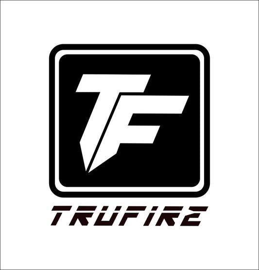 Trufire Archery decal, sticker, hunting fishing decal, car sticker b