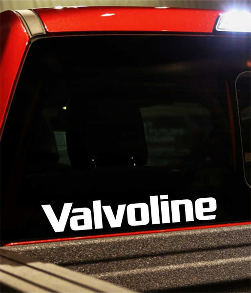 valvoline performance logo decal racing car decal sticker