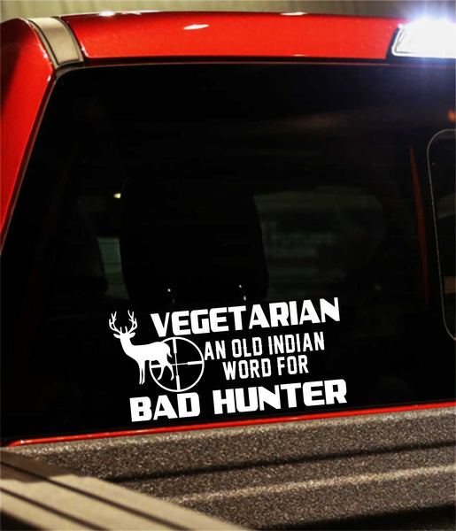 hunting decal, car decal, sticker