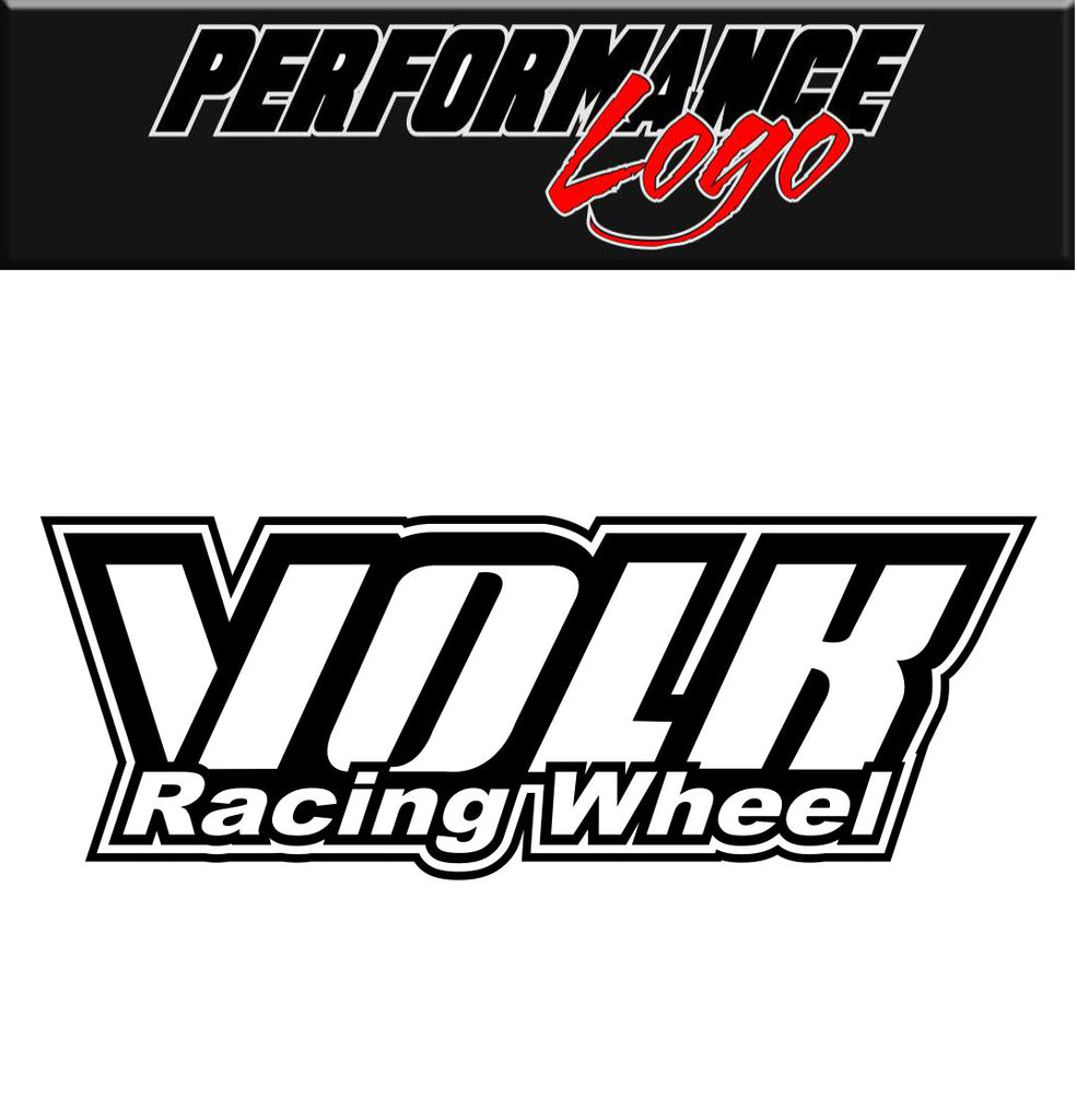 Volk Racing Wheel decal, performance decal, sticker
