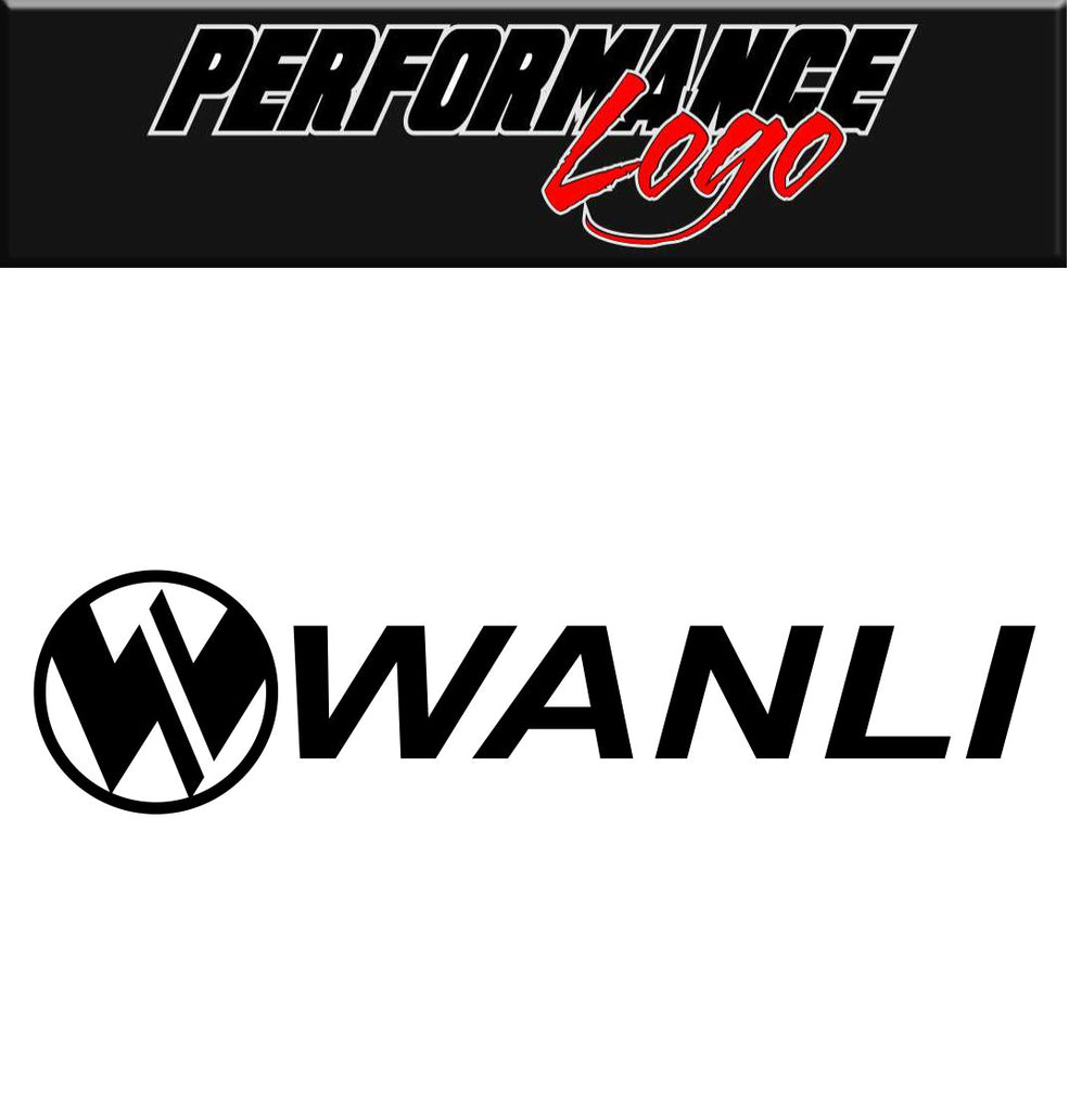 Wanli Tires decal, performance decal, sticker