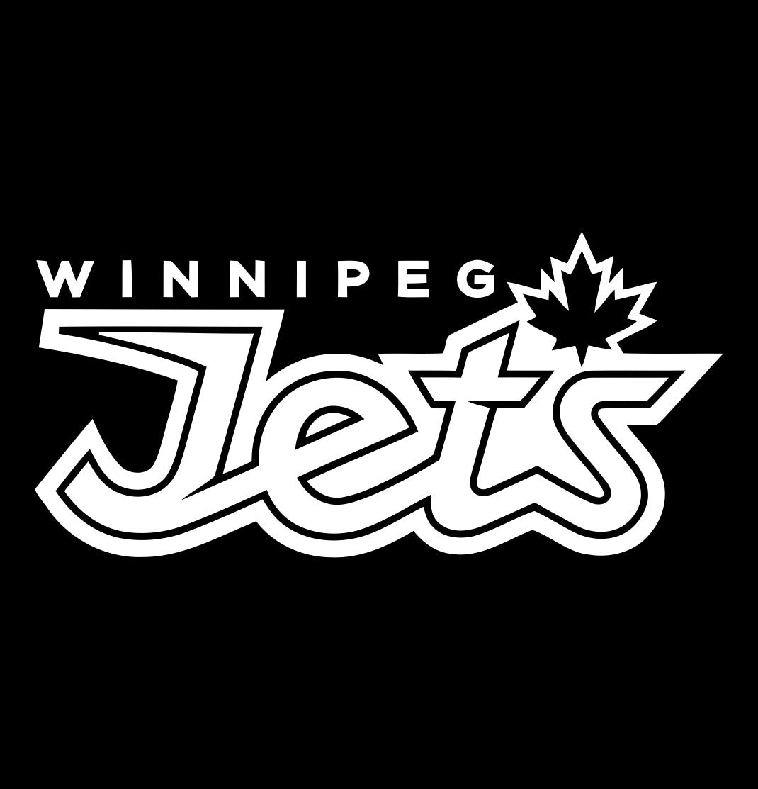 Winnipeg Jets decal, sticker, nhl decal