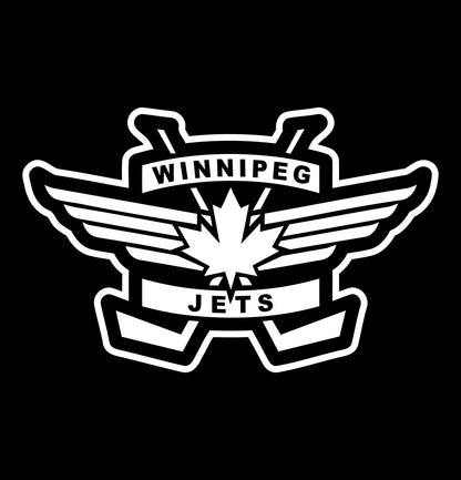 Winnipeg Jets decal, sticker, nhl decal