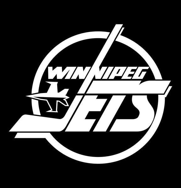 Winnipeg Jets decal, sticker, nhl decal