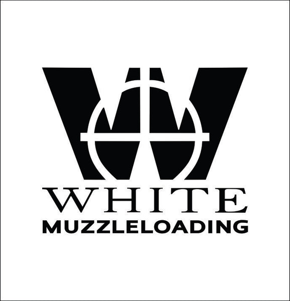 White Muzzleloading decal
