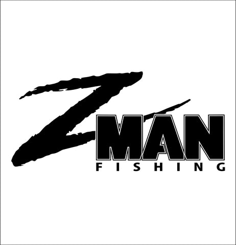 Z Man Fishing decal, sticker, hunting fishing decal
