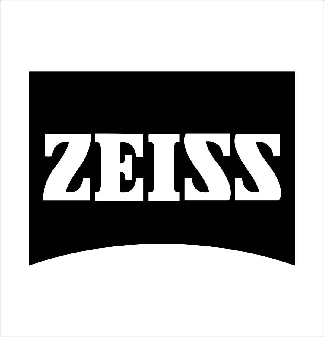 Zeiss Optics decal, sticker, hunting fishing  firearm decal, car sticker