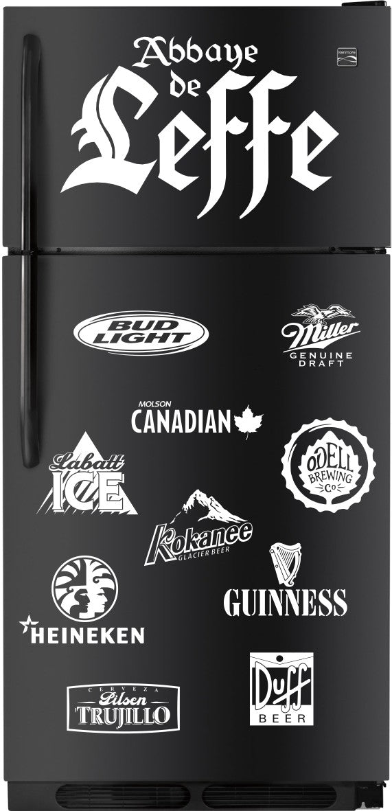 Abbeye De Leffe decal, beer decal, car decal sticker