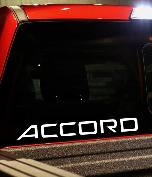 accord performance logo decal - North 49 Decals