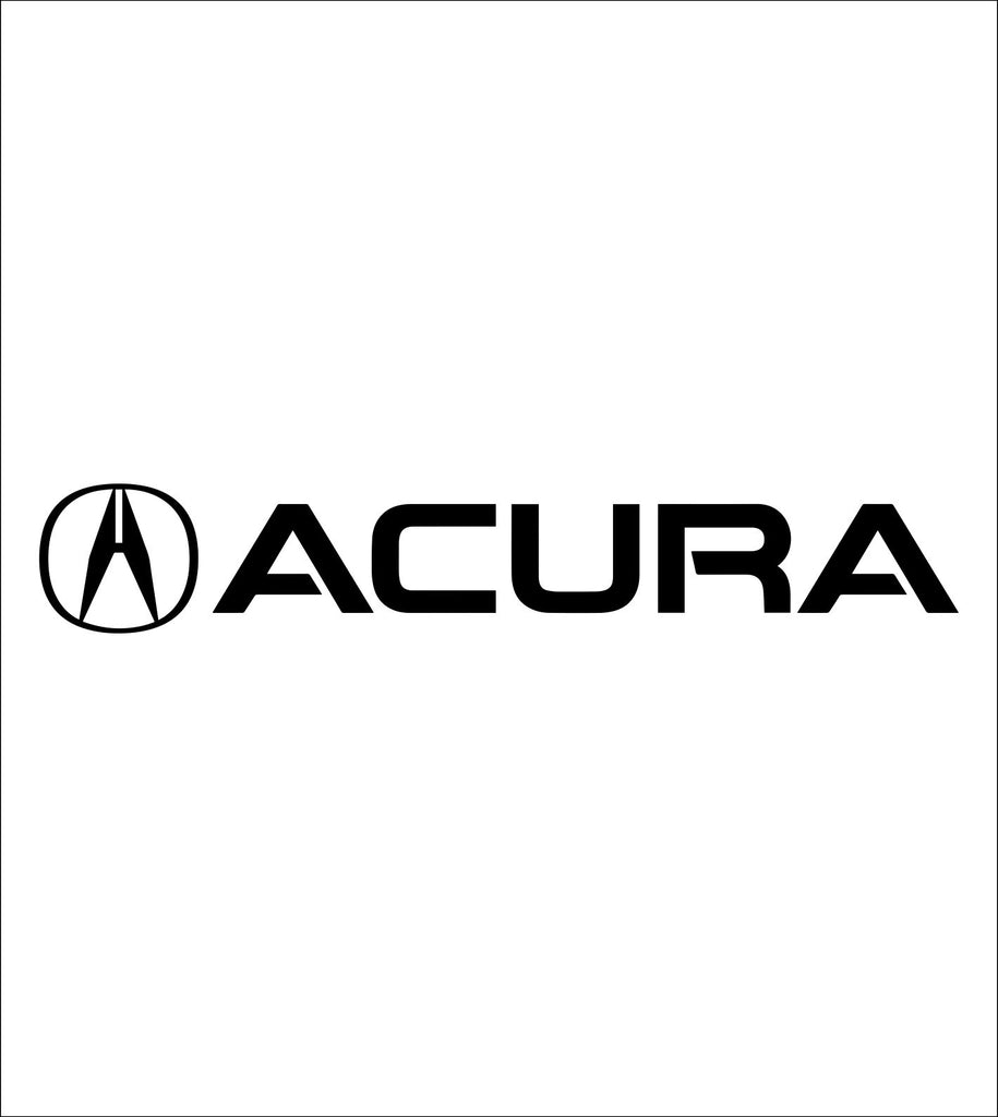 acura decal, sticker, car decal