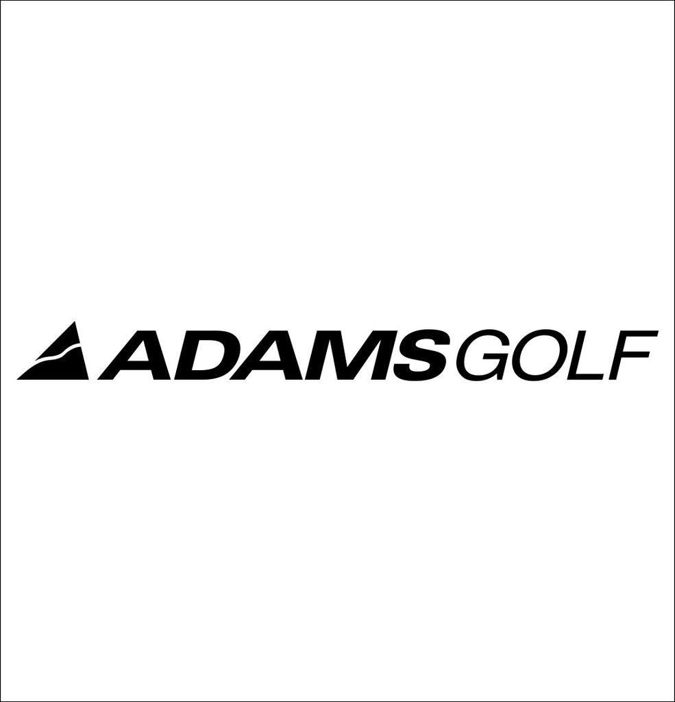 Adams Golf decal, golf decal, car decal sticker