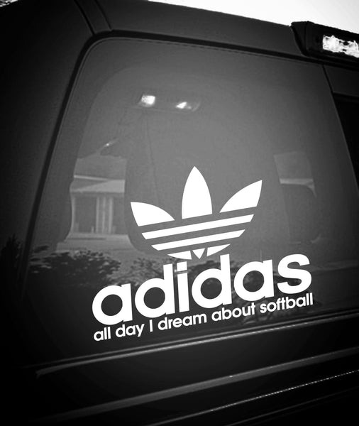 All DAY LONG I DREAM ABOUT SOFTBALL - North 49 Decals