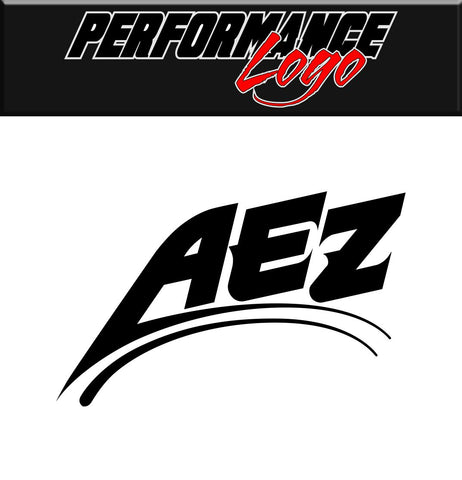 aez wheels decal performance car decal sticker