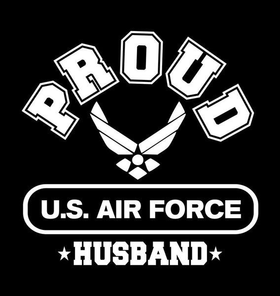 Proud US Airforce Husband decal