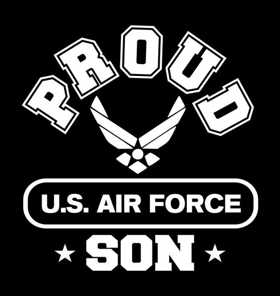 Proud US Airforce Son decal