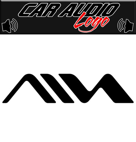 Aiwa decal, sticker, racing decal