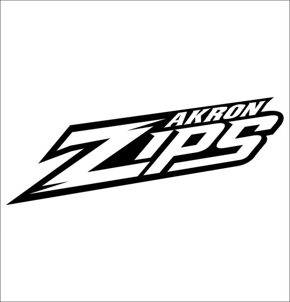 akron zips decal, car decal sticker, college football