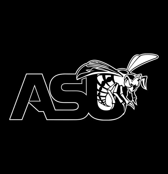Alabama State Hornets decal, car decal sticker, college football