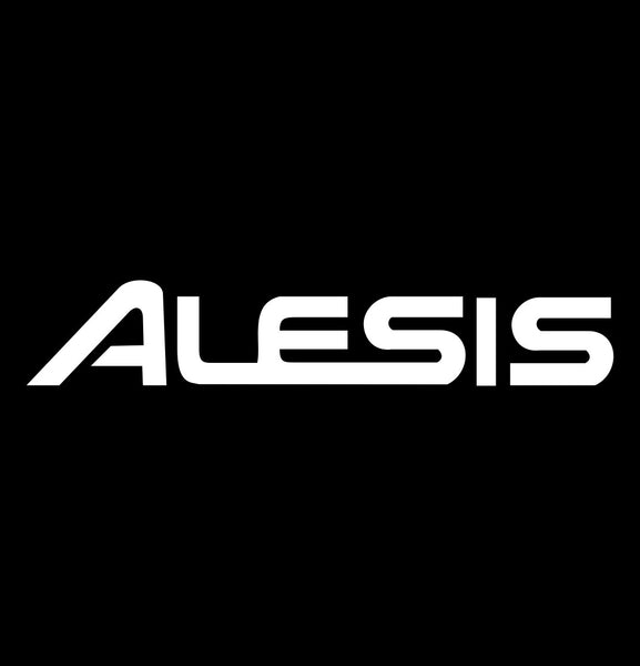 Alesis decal, music instrument decal, car decal sticker