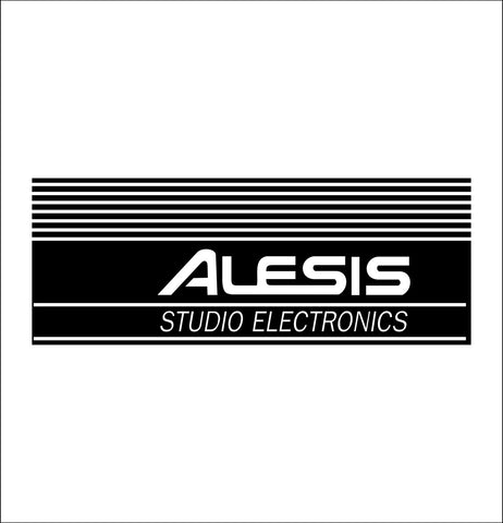 Alesis decal, music instrument decal, car decal sticker