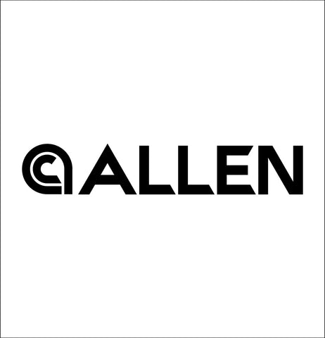 Allen decal, sticker