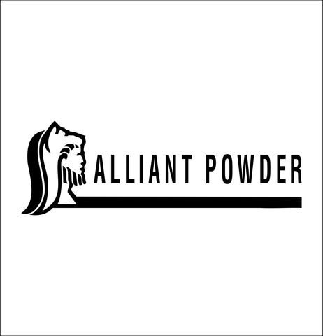 Alliant Powder decal, sticker, car decal