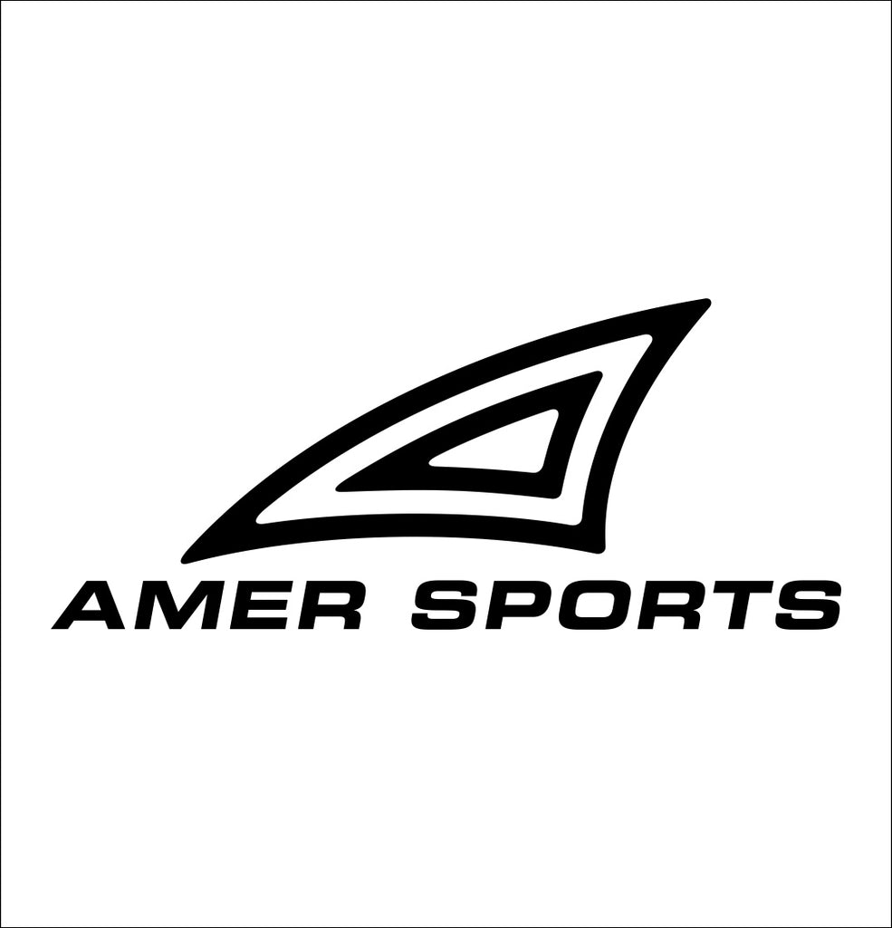 Amer Sports decal, car decal sticker