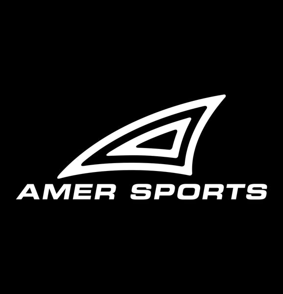 Amer Sports decal, car decal sticker