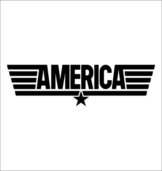 America decal sticker