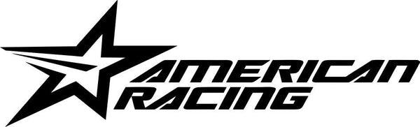 American Racing decal, racing sticker